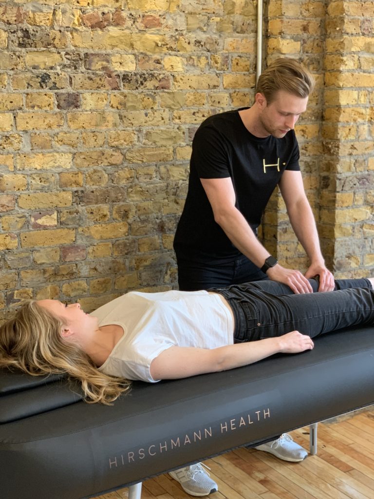 Chiropractor performing Treatment on a patient